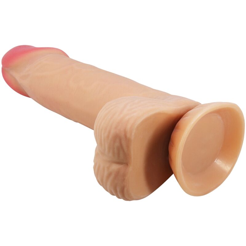 Dildos-Sliding Skin Series Dildo Realistisch mit Saugnapf 20.6 cm-TPR · Sextoys (Bild 3)