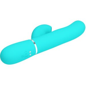 High Tech-Mehrfunktionspinsel 3 in 1 G-Spot Vibrator Aqua · Vibratoren (Bild 5)