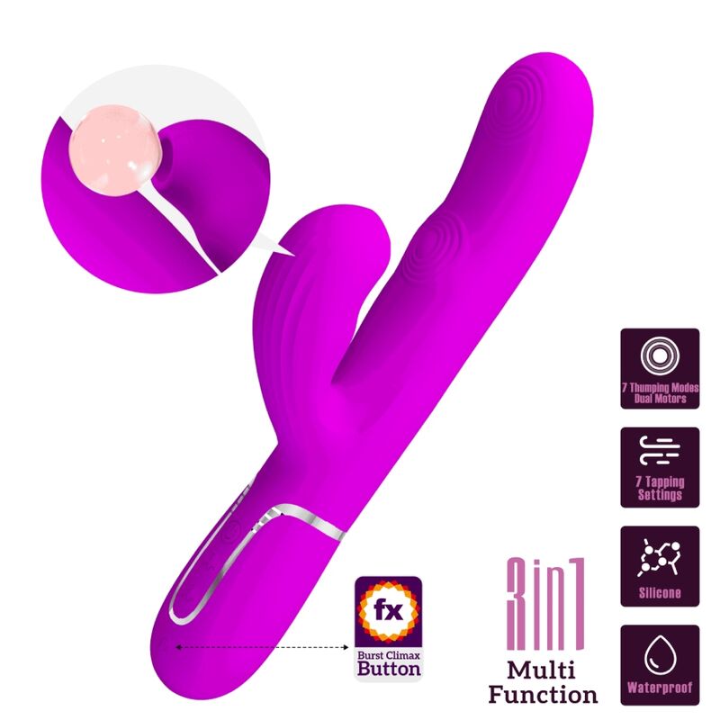High Tech-Mehrfunktionspinsel 3 in 1 Vibrator G-Spot · Vibratoren (Bild 6)