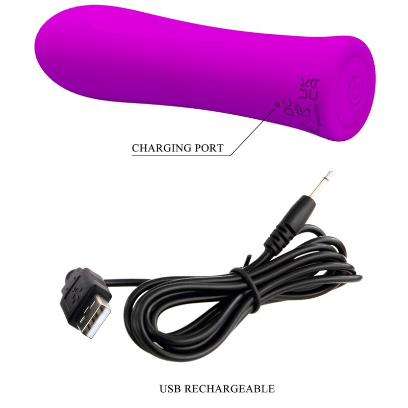 Fun Toys-Alfreda Super Power Vibrator Violet-Silikon, 12 Geschwindigkeiten · Vibratoren (Bild 7)