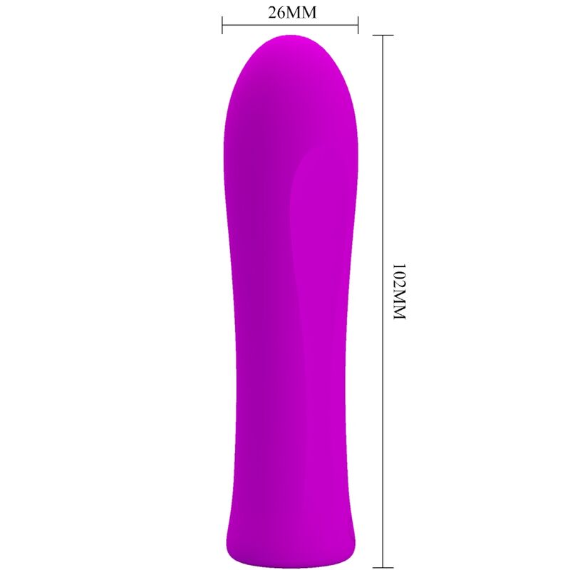 Fun Toys-Alfreda Super Power Vibrator Violet-Silikon, 12 Geschwindigkeiten · Vibratoren (Bild 4)