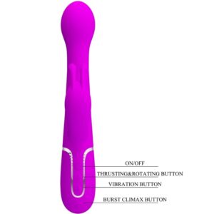 High Tech-Dejon Rabbit Vibrator 3 in 1 Multifunktion · Vibratoren (Bild 9)