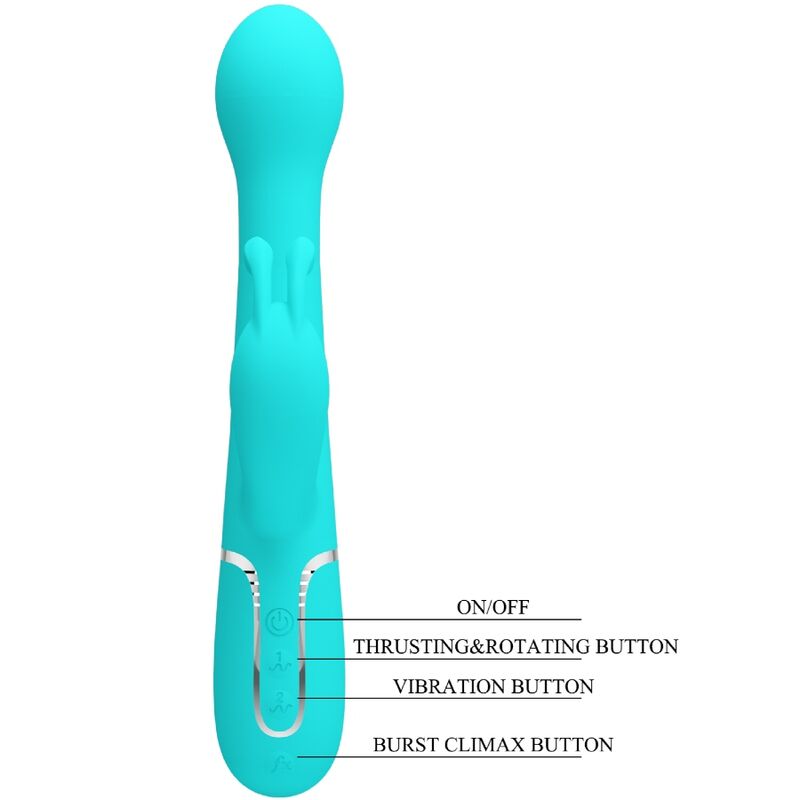 High Tech-Dejon Rabbit Vibrator 3 in 1 Aqua Multifunktion · Vibratoren (Bild 8)