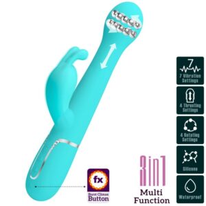 High Tech-Dejon Rabbit Vibrator 3 in 1 Aqua Multifunktion · Vibratoren (Bild 5)