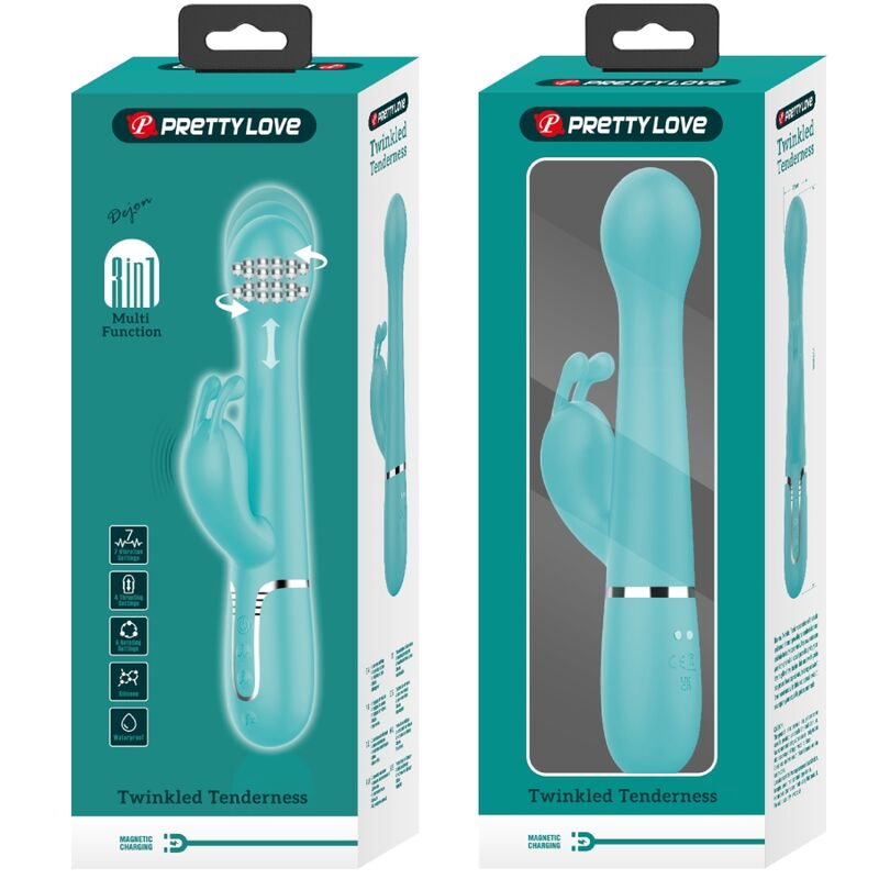 High Tech-Dejon Rabbit Vibrator 3 in 1 Aqua Multifunktion · Vibratoren (Bild 4)