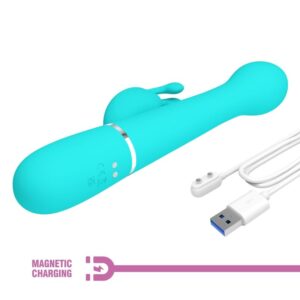 High Tech-Dejon Rabbit Vibrator 3 in 1 Aqua Multifunktion · Vibratoren (Bild 3)