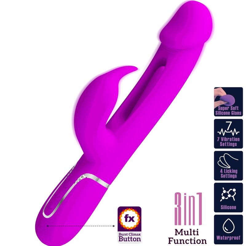 High Tech-Kampas Rabbit 3 in 1 Vibrator Multifunktion · Vibratoren (Bild 9)