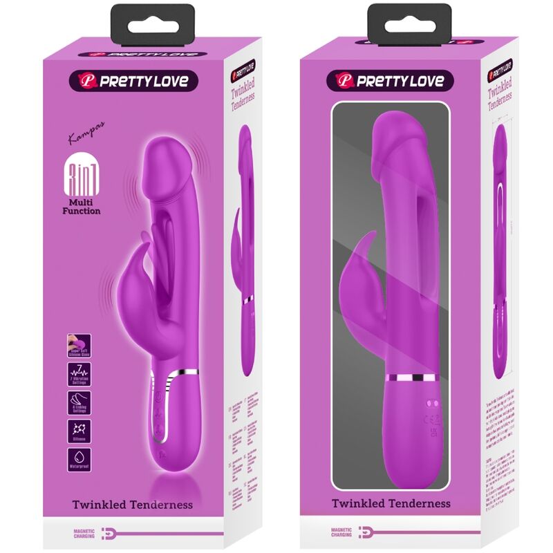 High Tech-Kampas Rabbit 3 in 1 Vibrator Multifunktion · Vibratoren (Bild 2)
