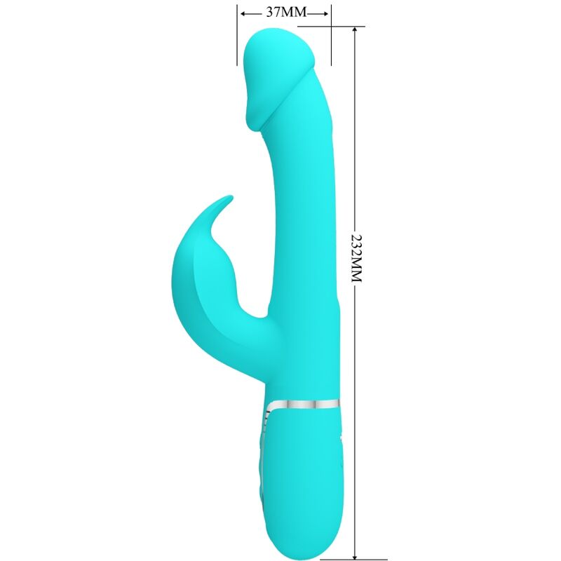 High Tech-Kampas Rabbit 3 in 1 Vibrator Multifunktion mit Sprache · Vibratoren (Bild 9)