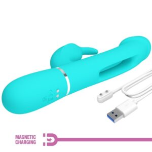 High Tech-Kampas Rabbit 3 in 1 Vibrator Multifunktion mit Sprache · Vibratoren (Bild 3)