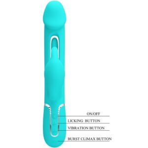 High Tech-Kampas Rabbit 3 in 1 Vibrator Multifunktion mit Sprache · Vibratoren (Bild 4)