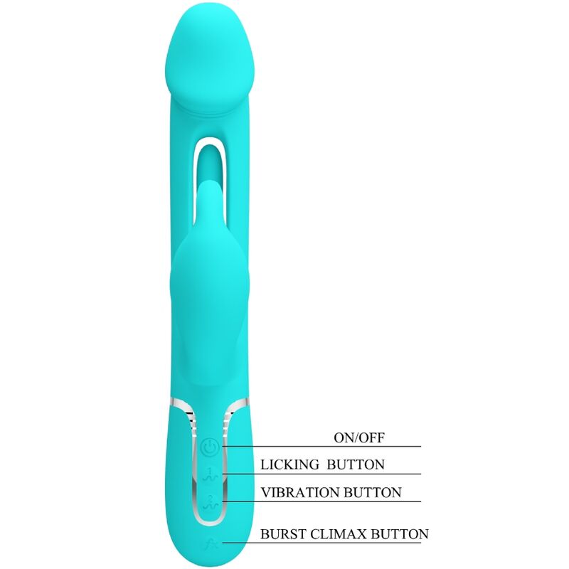 High Tech-Kampas Rabbit 3 in 1 Vibrator Multifunktion mit Sprache · Vibratoren (Bild 4)