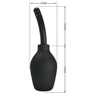 Mr Play-Analbewässerer Blkc Super Power Schwarz-Wiederaufladbar, USB · Sextoys (Bild 7)