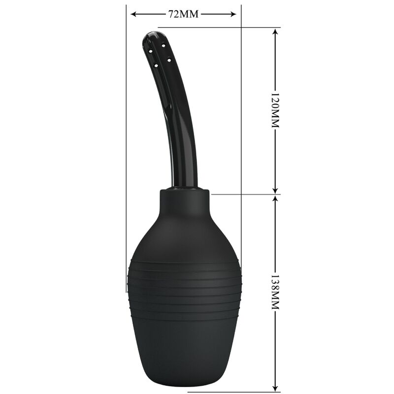Mr Play-Analbewässerer Blkc Super Power Schwarz-Wiederaufladbar, USB · Sextoys (Bild 7)