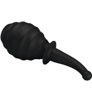 Mr Play-Analdusche BLKM6 Super Power Schwarz-Wiederaufladbar, USB