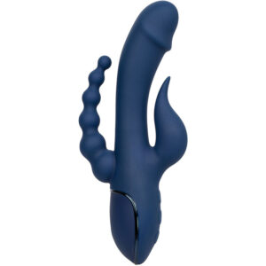 Calexotics-Vibrator Dreifacher Orgasmus Blau-Silikon, 10 Geschwindigkeiten · Vibratoren (Bild 7)