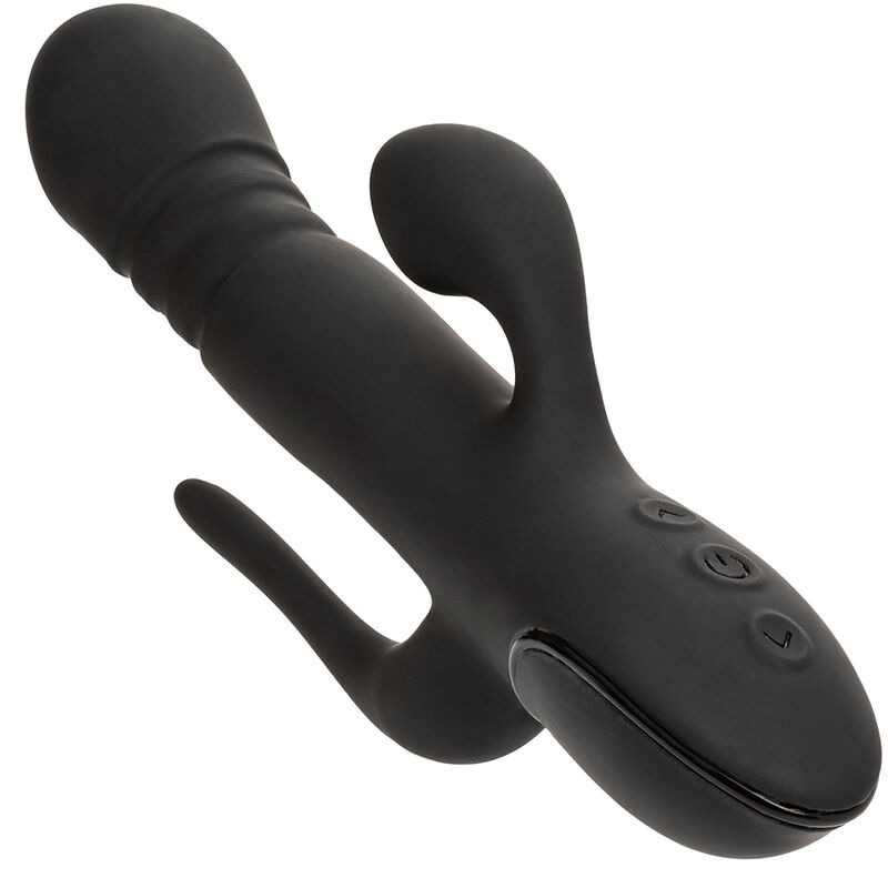 Calexotics-Vibrator Triple Euphoria Schwarz-3 Geschwindigkeiten, Wiederaufladbar · Vibratoren (Bild 5)
