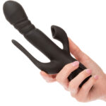 Calexotics-Vibrator Triple Euphoria Schwarz-3 Geschwindigkeiten, Wiederaufladbar · Vibratoren