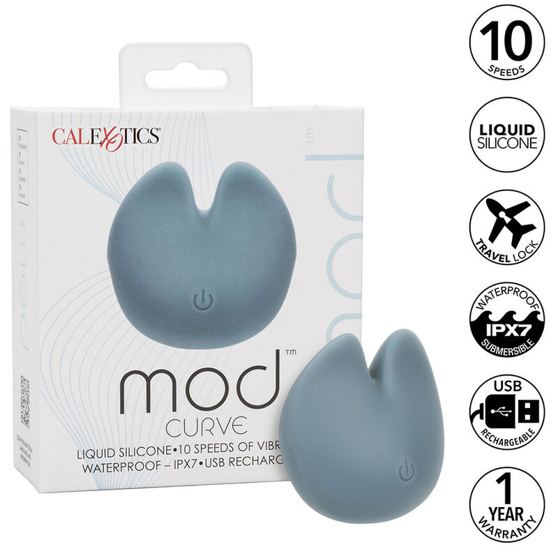 Calexotics-Stimulator Curve-Modus Blue-Silikon, 10 Geschwindigkeiten · Vibratoren (Bild 10)
