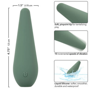 Calexotics-Mod Chic Grün-Silikon Stimulator, 10 Geschwindigkeiten · Vibratoren (Bild 8)