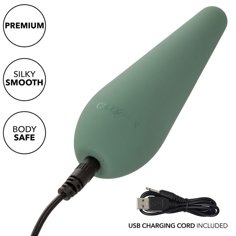 Calexotics-Mod Chic Grün-Silikon Stimulator, 10 Geschwindigkeiten · Vibratoren (Bild 2)