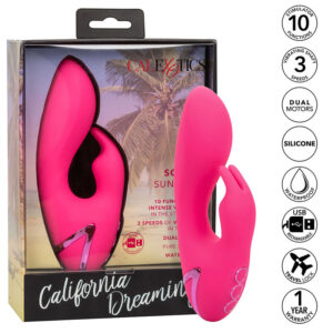 Calexotics-Cal Sunshine Vibrator Rabbit Fuchsia aus Kalifornien · Vibratoren (Bild 2)