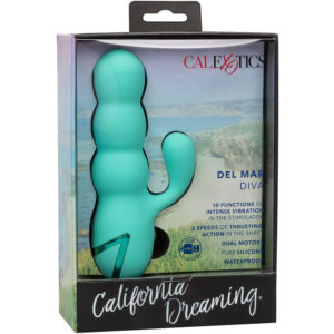 Calexotics-Das Meer Diva Vibrator Rabbit Aqua Green by California · Vibratoren (Bild 7)