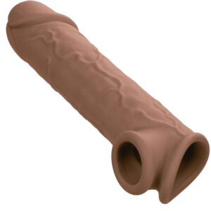 Calexotics-Leistung Maxx Extension Life-like 8 Braun-Silikon · Sextoys (Bild 6)