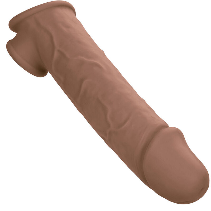 Calexotics-Leistung Maxx Extension Life-like 8 Braun-Silikon · Sextoys (Bild 5)