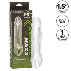 Calexotics-Leistung Maxx Clear Extension 6,5 Transparent · Sextoys (Bild 9)