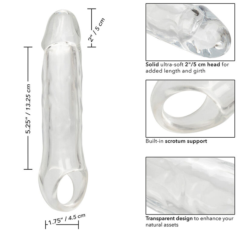 Calexotics-Leistung Maxx Clear Extension 7,5 Transparent · Sextoys (Bild 6)