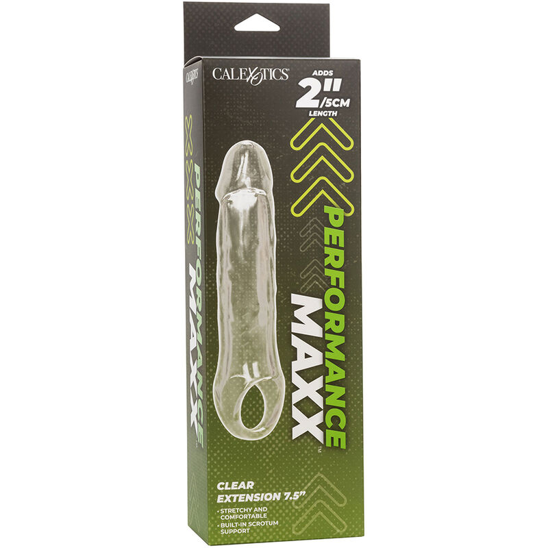 Calexotics-Leistung Maxx Clear Extension 7,5 Transparent · Sextoys (Bild 2)