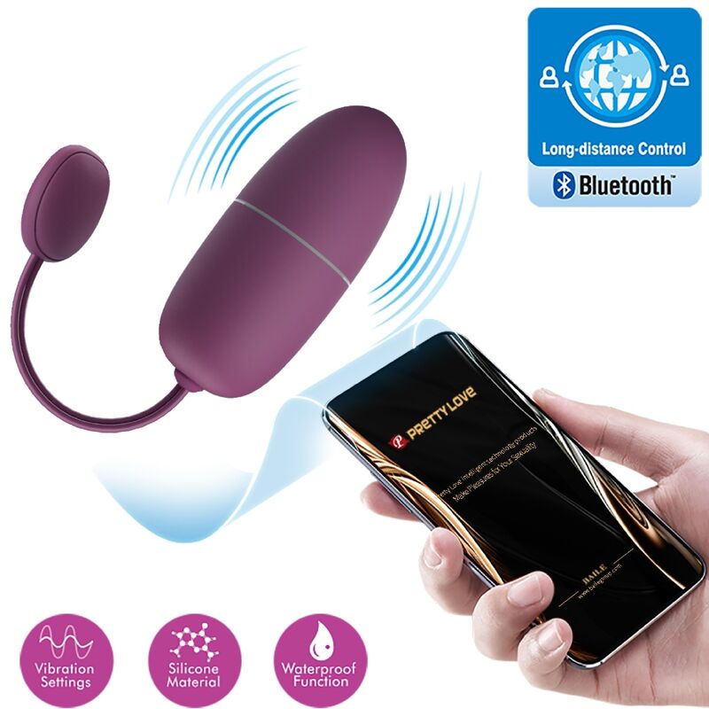 Pretty Love-Nymph Eier Vibrator Über Anwendung kontrolliert · Vibratoren (Bild 11)