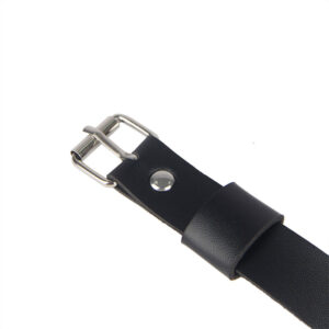 Subblime Fetish-Harness für Kissen aus Leder mit Kette Schwarz One · Strap-on & Harness (Bild 10)