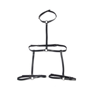 Subblime Fetish-Obermaterial aus Leder Schwarz One Size · Strap-on & Harness (Bild 4)