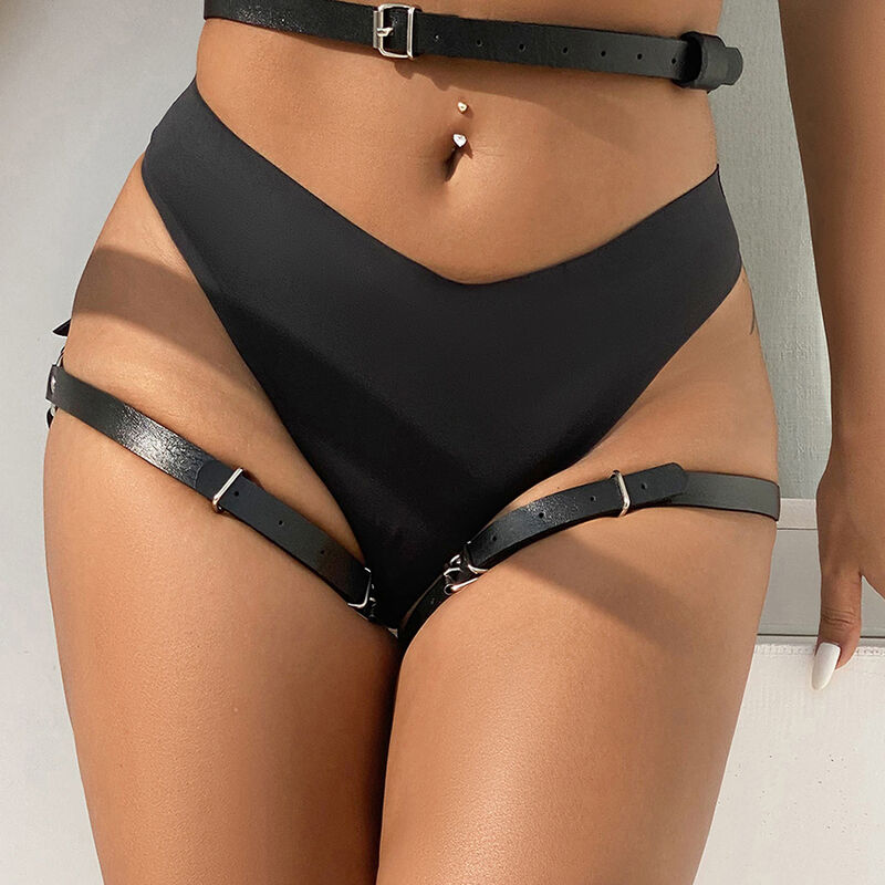 Subblime Fetish-Harness Haut für Leben und Füße Schwarz One · Strap-on & Harness (Bild 6)
