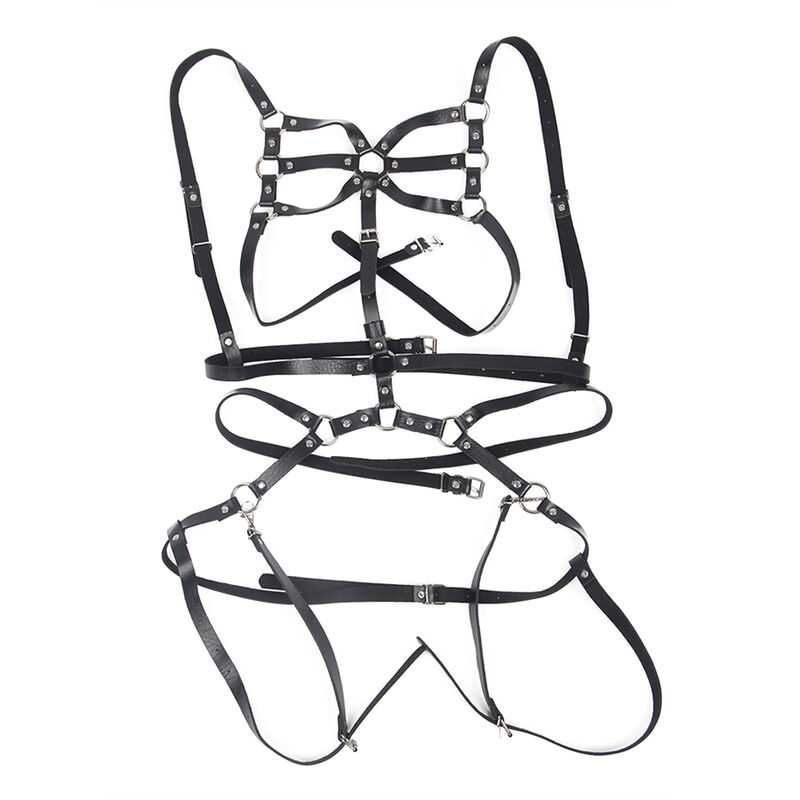Subblime Fetish-Harness für den Körper mit verstellbaren Gurten · Strap-on & Harness (Bild 10)