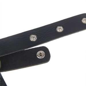 Subblime Fetish-Harness für Leder Brust mit Schwarz One Ketten · Strap-on & Harness (Bild 9)
