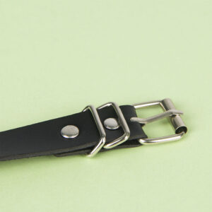 Subblime Fetish-Lederarmband mit Schwarz One Size Kette · Strap-on & Harness (Bild 6)
