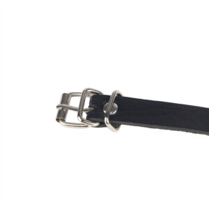 Subblime Fetish-Catena Armband mit Lederring, Schwarz, One Size · Strap-on & Harness (Bild 8)