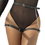 Subblime Fetish-Harness von Hautkette, Schwarz One Size · Strap-on & Harness