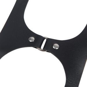 Subblime Fetish-Harness Full Body mit Schnallen in der Haut Schwarz One Size · Strap-on & Harness (Bild 7)