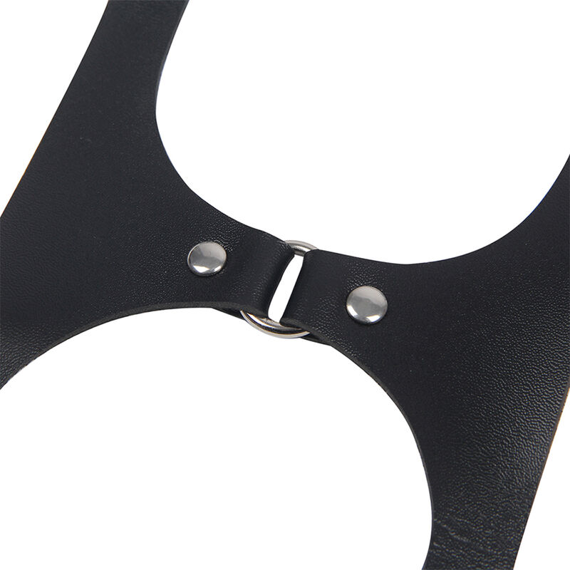 Subblime Fetish-Harness Full Body mit Schnallen in der Haut Schwarz One Size · Strap-on & Harness (Bild 7)