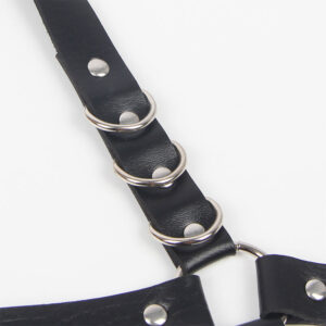 Subblime Fetish-Harness Girettiera mit Ringe One Size-Pelle · Strap-on & Harness (Bild 9)