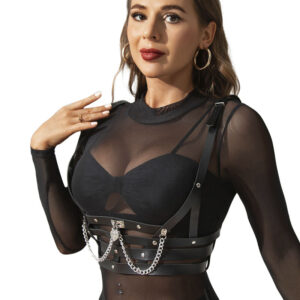 Subblime Fetish-Korsett mit Ketten One Size-Pelle · Strap-on & Harness (Bild 10)