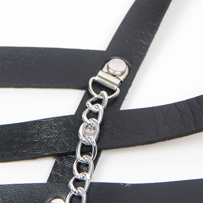 Subblime Fetish-Korsett mit Ketten One Size-Pelle · Strap-on & Harness (Bild 9)