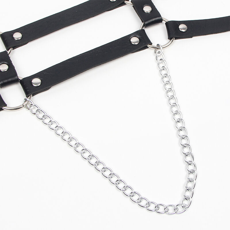 Subblime Fetish-Harness mit Bars und One-Kettendetails · Strap-on & Harness (Bild 9)
