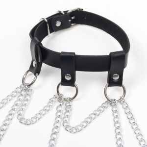 Subblime Fetish-Harness Full Body mit Stella One Form Kette · Strap-on & Harness (Bild 9)