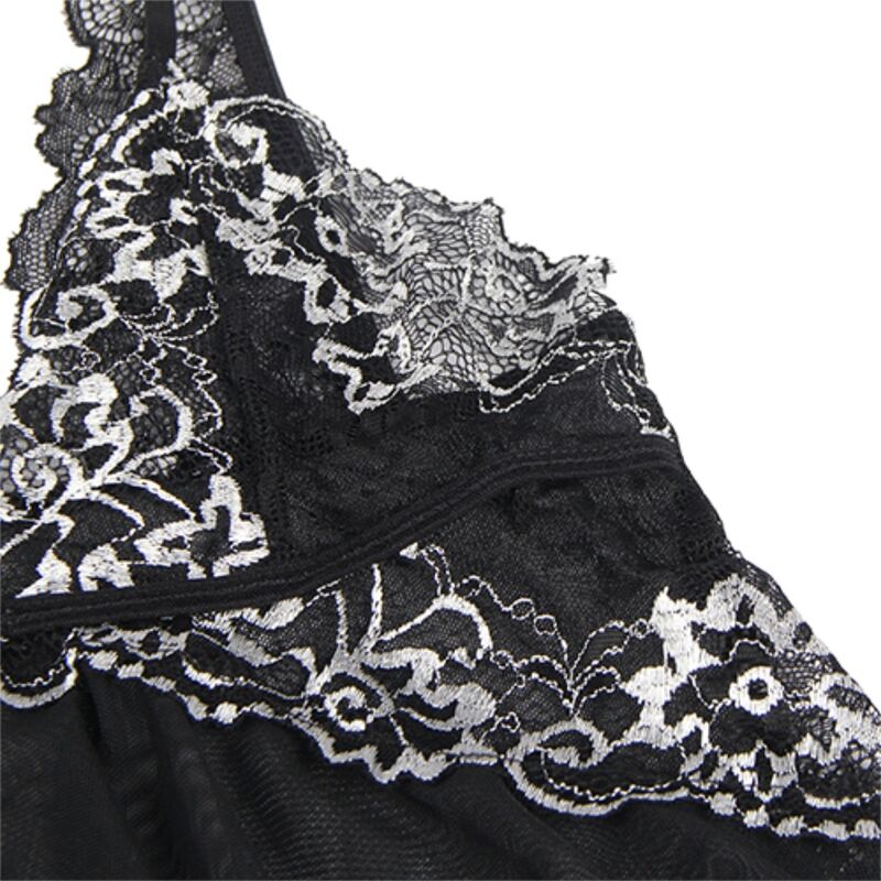 Subblime-Tüll Babydoll mit Spitze in der Brust · Sexy Damen-Dessous (Bild 8)
