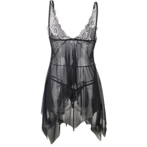 Subblime-Tüll Babydoll mit Spitze in der Brust · Sexy Damen-Dessous (Bild 6)